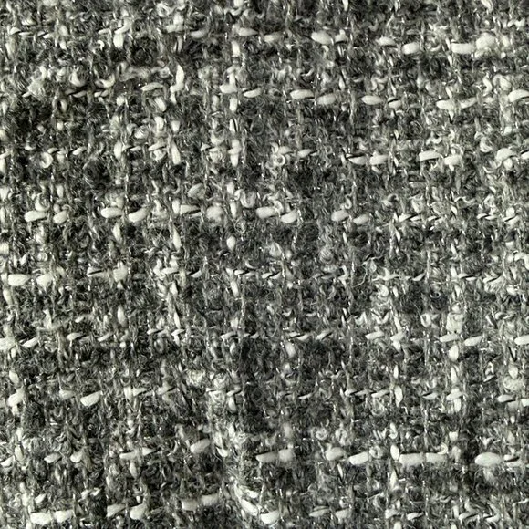 NWT! White House Black Market blazer size 6 sparkly tweed wool plaid jacket - Picture 5 of 12